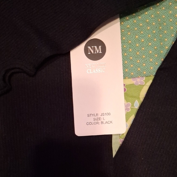 New Mix Black Jumpsuit with Zipper - Picture 2 of 4